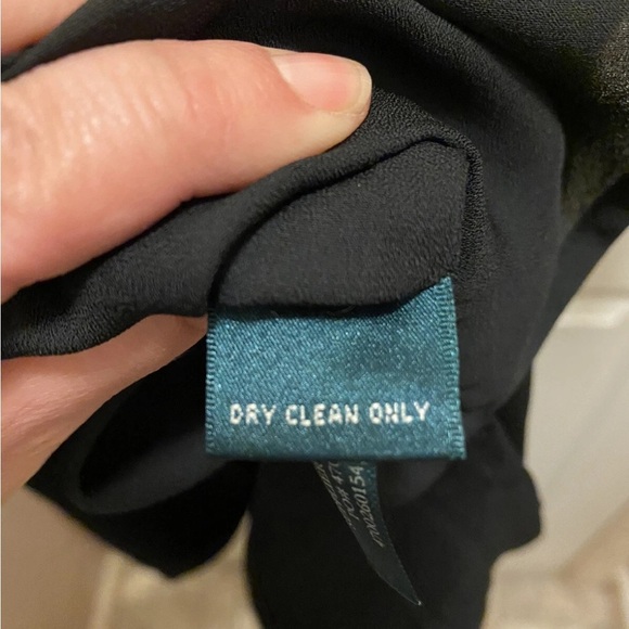 Lauren by Ralph Lauren Elegant Black and Off-white Sleeveless NWT Dress Sz 2P - Picture 5 of 16